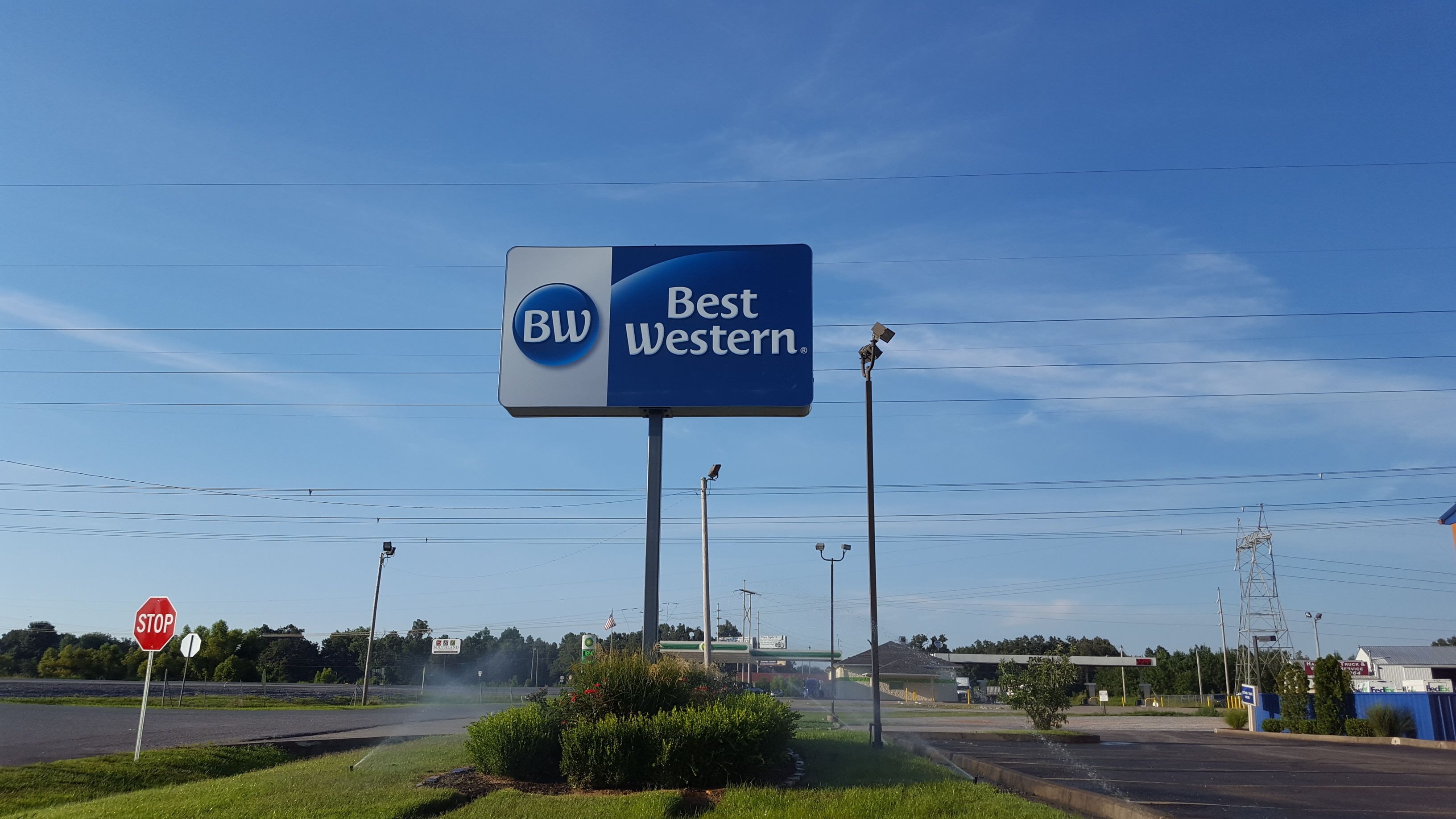 front of property – evening/night