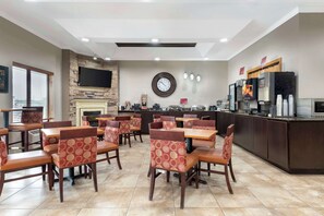 Free daily full breakfast 