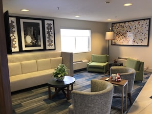 Lobby sitting area
