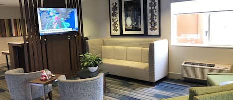 Sala de estar en el lobby