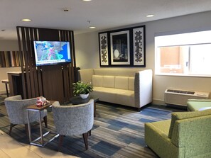Sala de estar en el lobby