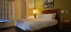 Premium bedding, pillowtop beds, individually furnished, desk
