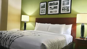 Standard Room, 1 King Bed, Non Smoking | Premium bedding, pillowtop beds, individually furnished, desk