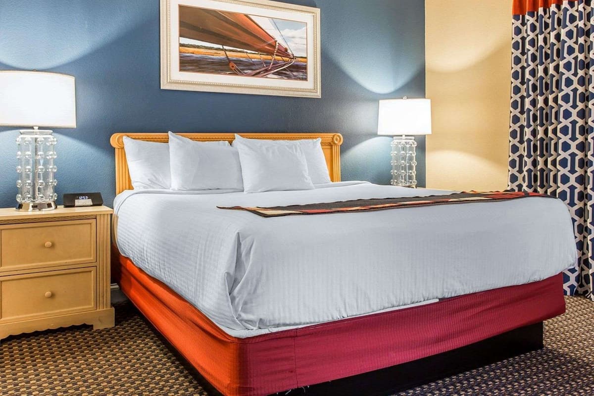 Suite, 1 Bedroom | Iron/ironing board, free WiFi, bed sheets, alarm clocks