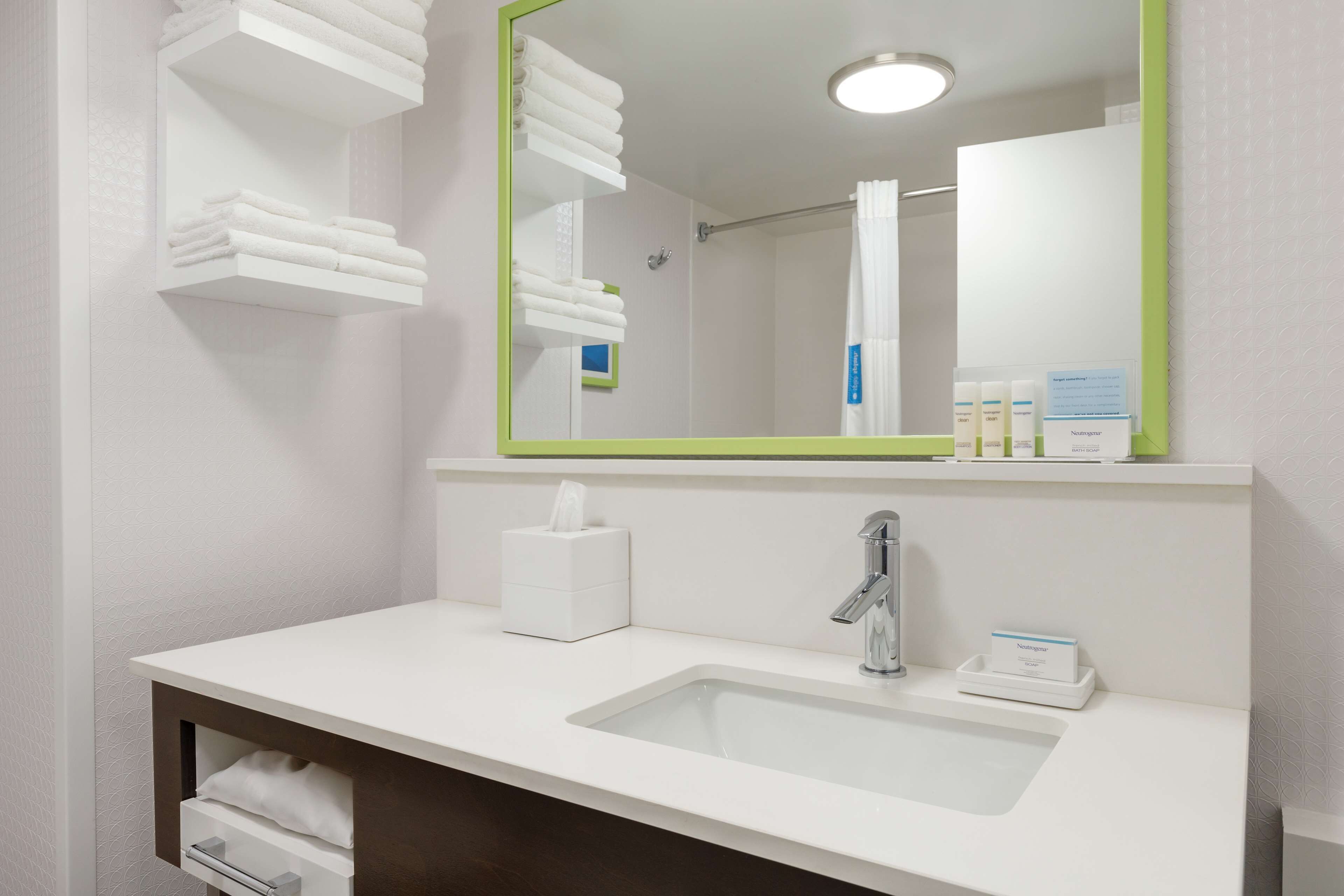 free toiletries, hair dryer, towels, soap