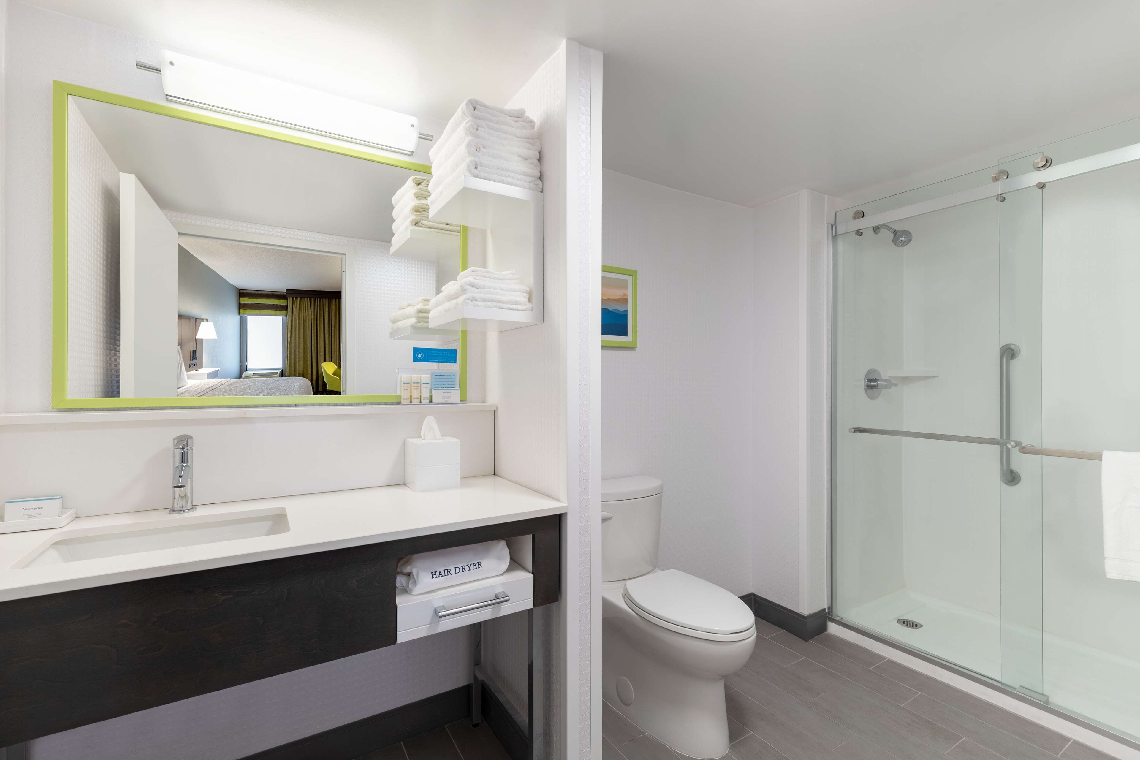 suite, 1 king bed, non smoking | bathroom shower