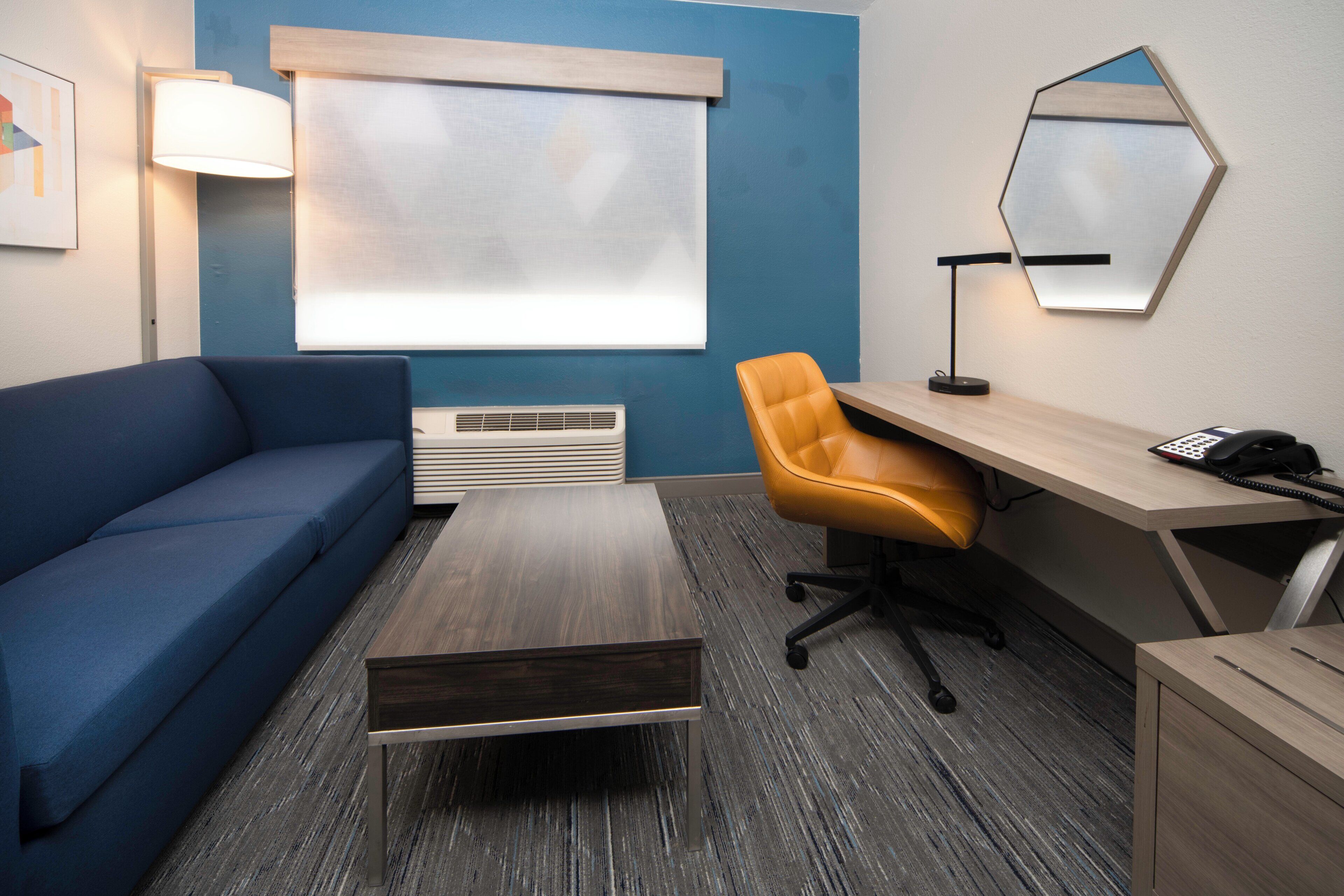 suite, 1 bedroom (living area) | in-room safe, desk, iron/ironing board, free cots/infant beds