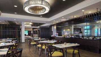 Buffet breakfast for a fee