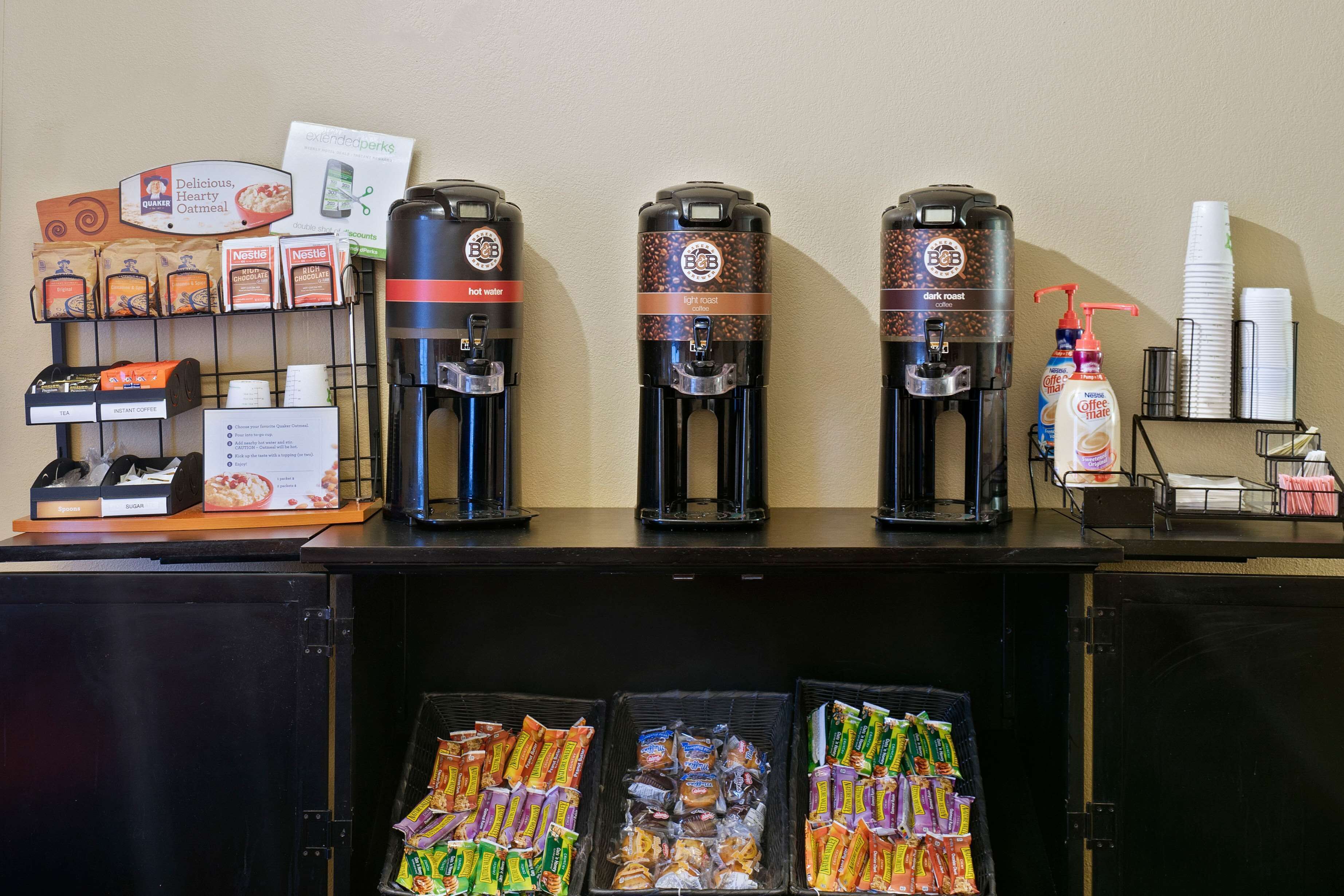 Frokost på farten er inkludert hver dag