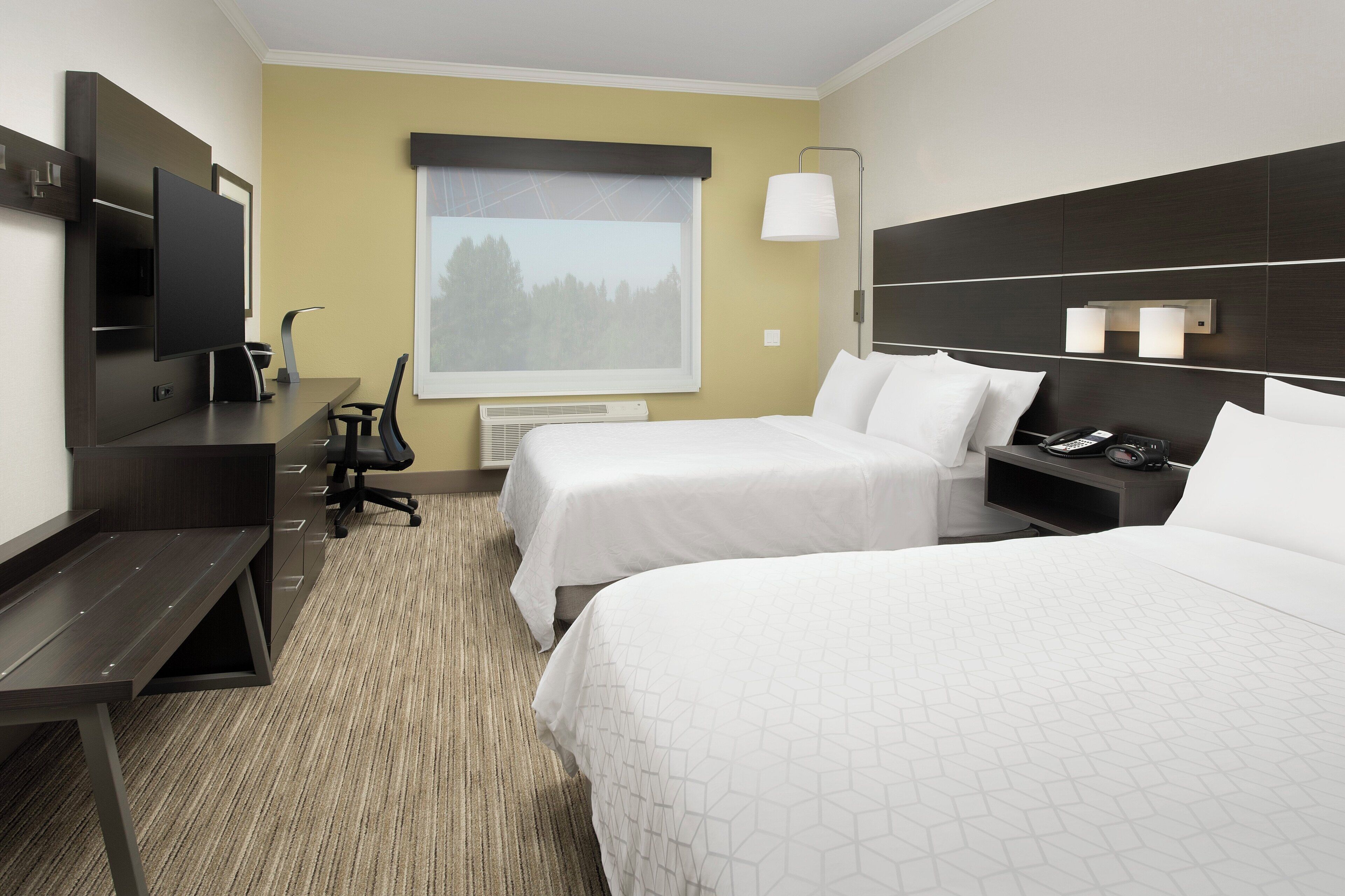 standard room, 2 queen beds, accessible (communications, accessible tub) | 1 bedroom, premium bedding, in-room safe, desk
