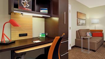 Studio, 1 grand lit et 1 canapé-lit