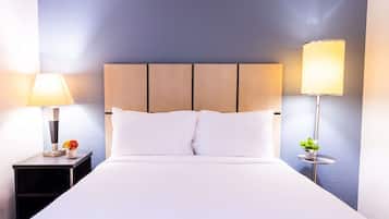 Pillow-top beds, desk, iron/ironing board, free WiFi