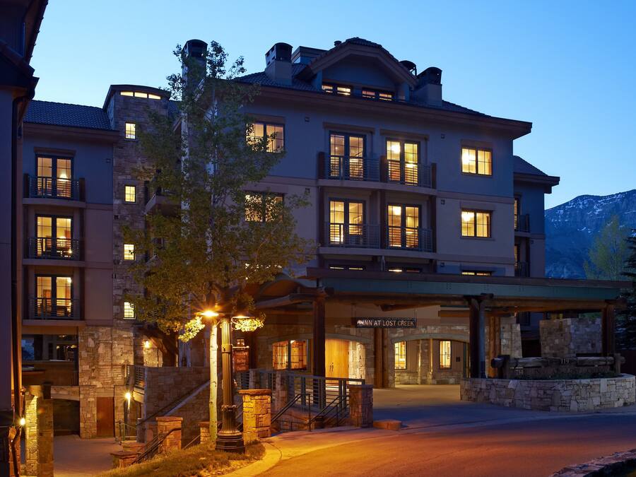 Front of property - evening/night