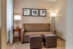 Suite, Multiple Beds, Non Smoking | In-room safe, desk, blackout drapes, iron/ironing board