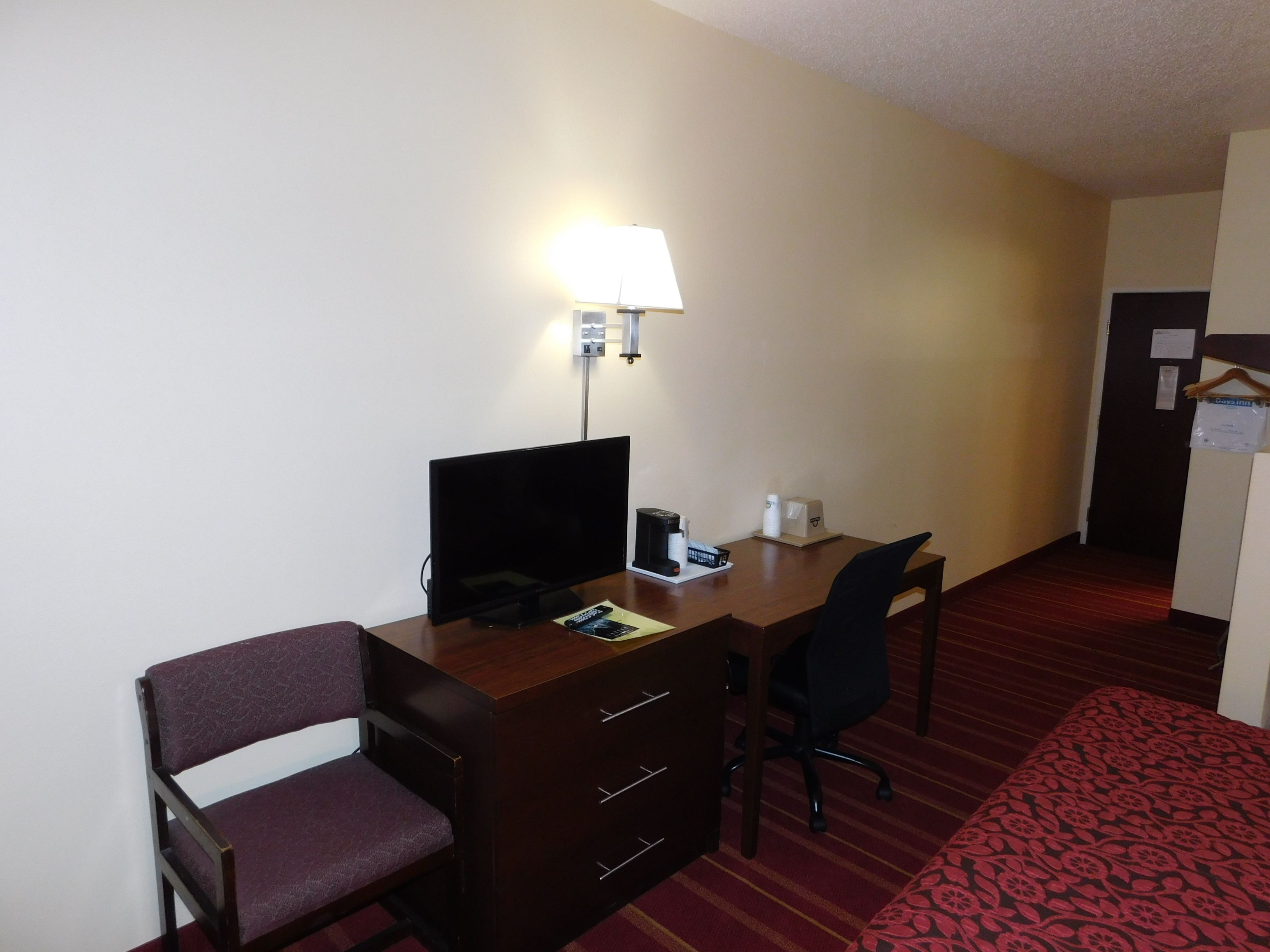 Desk, iron/ironing board, free cribs/infant beds, rollaway beds