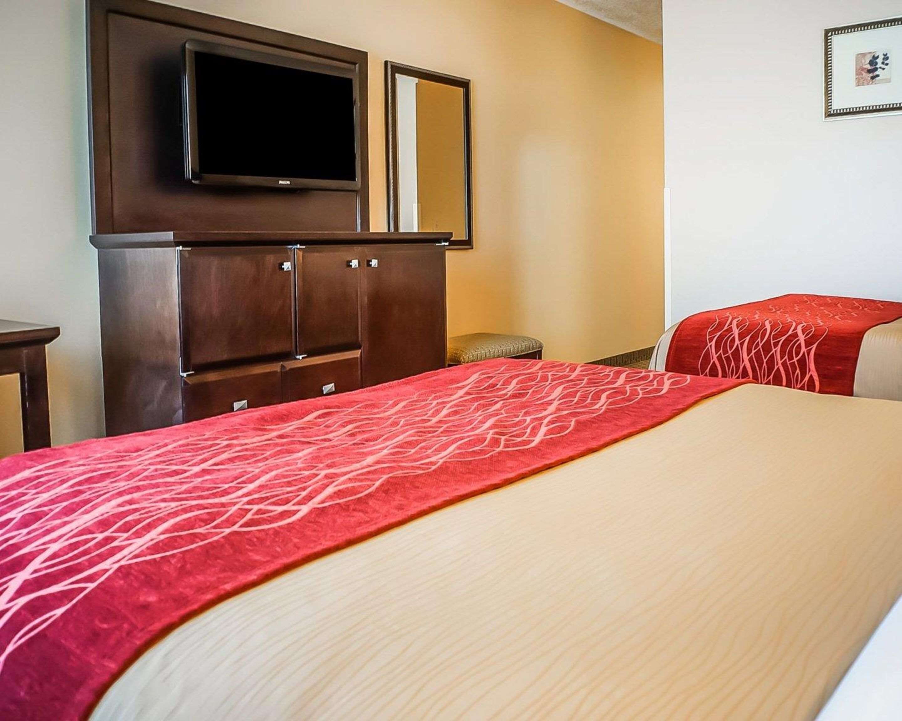 suite, 2 queen beds, non smoking | in-room safe, iron/ironing board, free wifi, alarm clocks