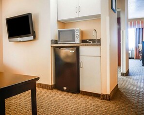 Suite, 2 Queen Beds, Non Smoking | In-room safe, iron/ironing board, free WiFi, alarm clocks
