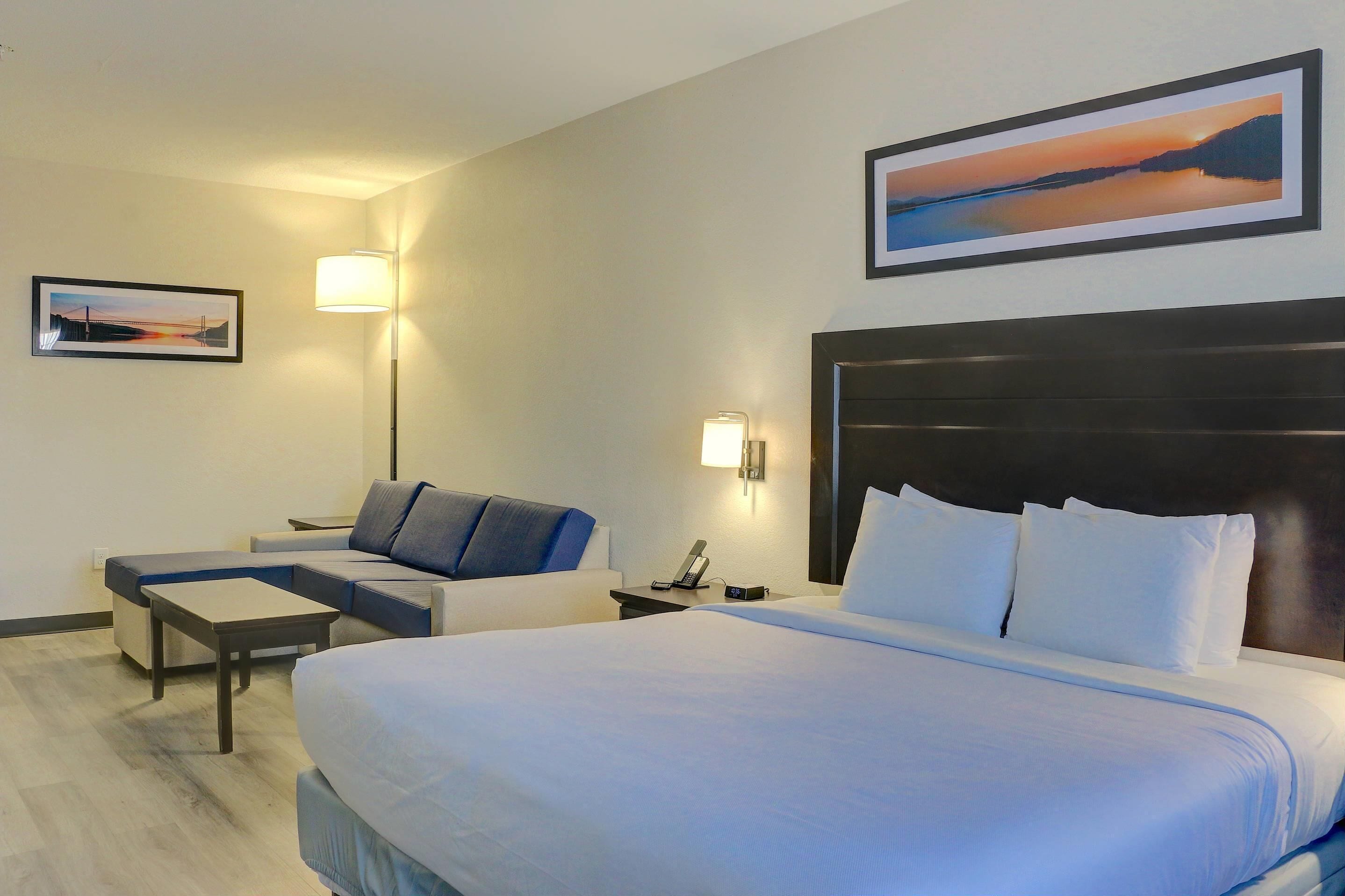 Suite, 1 très grand lit, non-fumeurs | Coffres-forts dans les chambres, fer et planche à repasser