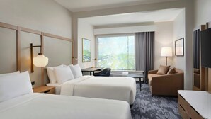 Standard Room, Berbilang Katil | Meja, seterika/papan seterika, Wi-fi percuma, jam penggera 