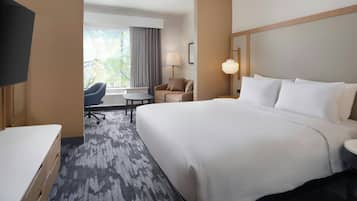 Executive Room, 1 King Bed with Sofa bed, Non Smoking | Desk, iron/ironing board, free WiFi, bed sheets