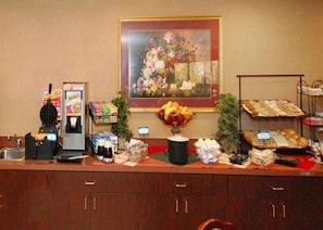 Free buffet breakfast