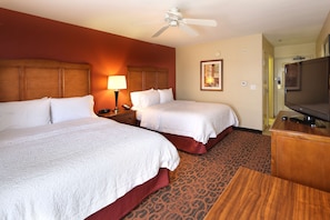2 Queens Beds, Nonsmoking | 1 bedroom, premium bedding, pillowtop beds, desk