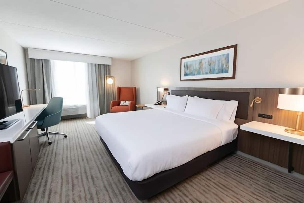 Premium bedding, in-room safe, desk, blackout curtains