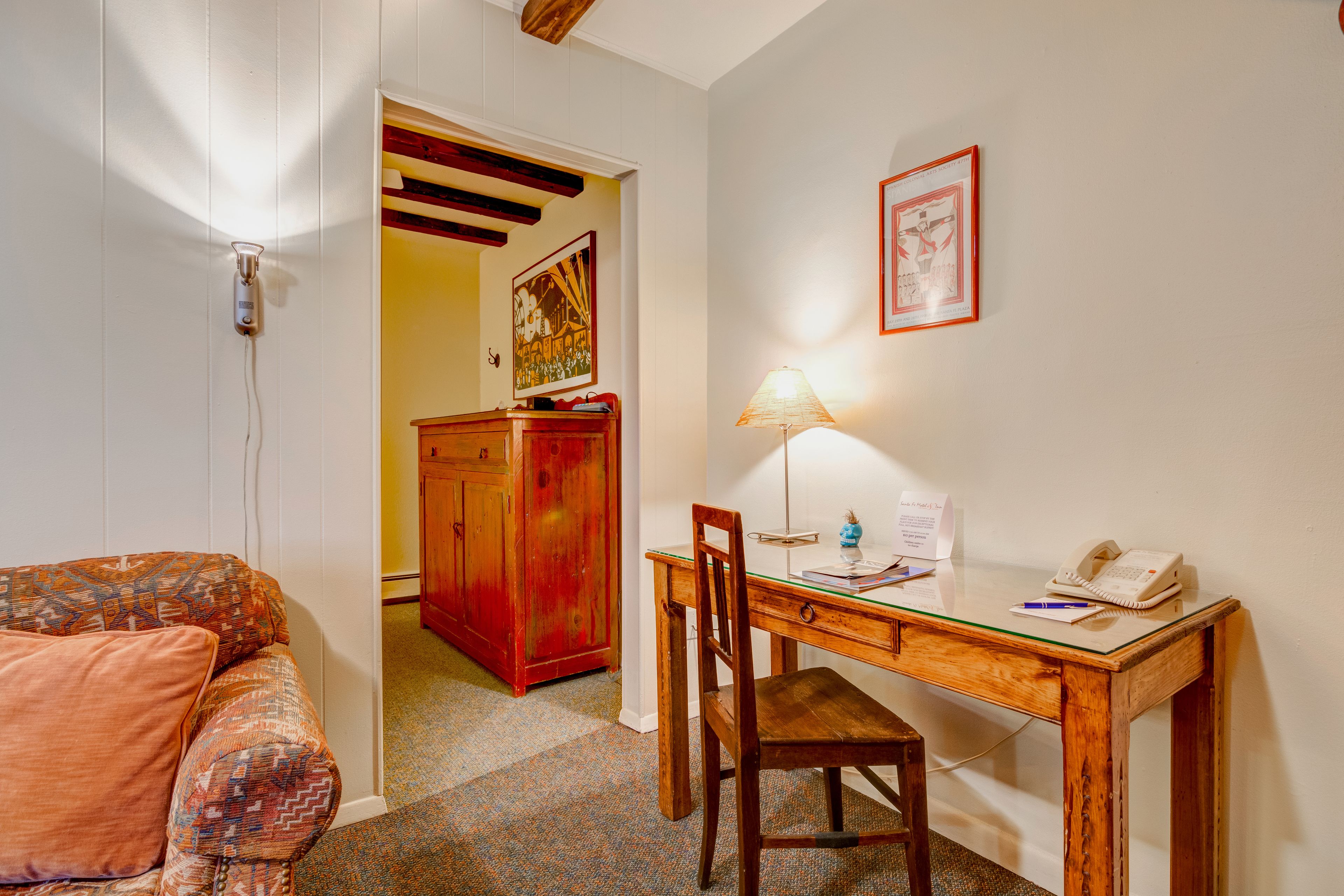 room, 1 queen bed, kitchenette (not pet friendly) | desk, iron/ironing board, wheelchair access