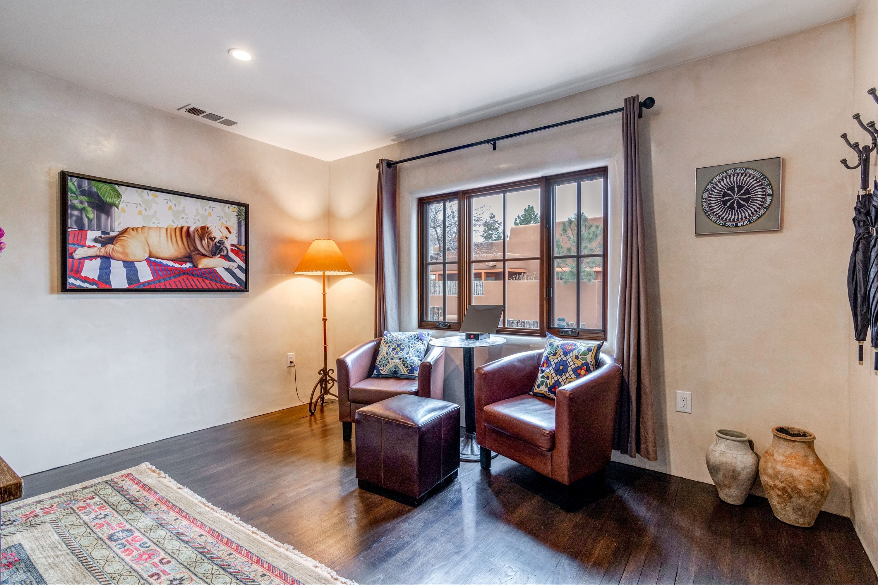 house, 2 bedrooms | living area | flat-screen tv