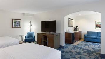 Desk, iron/ironing board, free cots/infant beds, free WiFi