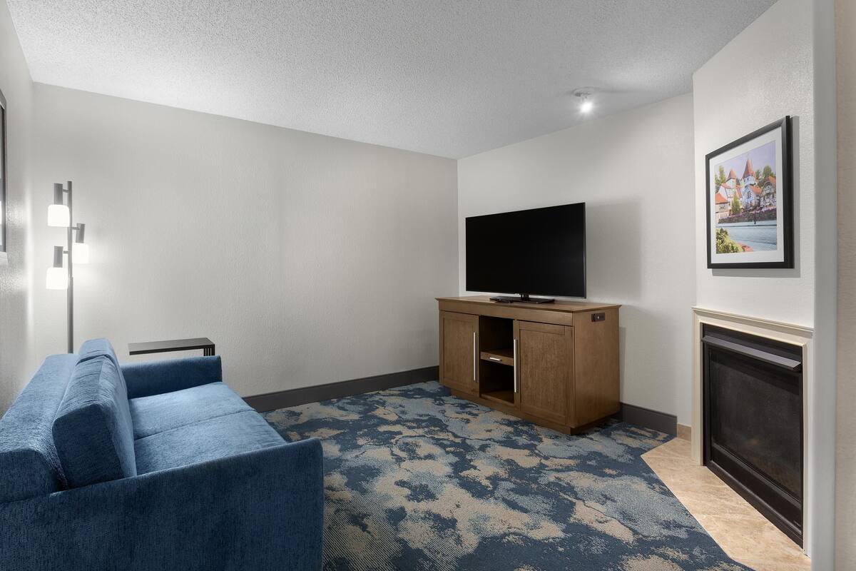 32-inch LCD TV with cable channels, TV