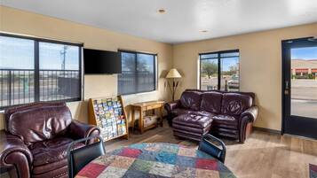 25-inch TV with cable channels