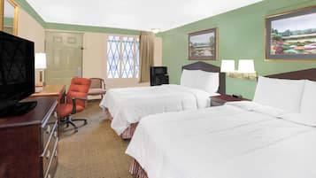 Desk, iron/ironing board, rollaway beds, free WiFi