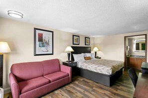 Room, 1 King Bed with Sofa bed, Non Smoking | Desk, blackout curtains, iron/ironing board, cots/infant beds -  Americas Best Value Inn Martinsburg (Martinsburg)