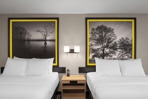 Room, 2 Queen Beds, Non Smoking | Blackout drapes, soundproofing, iron/ironing board, WiFi - Super 8 by Wyndham Chattanooga East/Hamilton Place (Chattanooga)