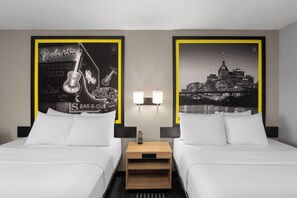 Room, 2 Queen Beds, Non Smoking | Blackout drapes, soundproofing, iron/ironing board, WiFi