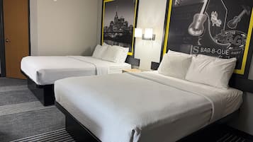 Room, 2 Queen Beds, Non Smoking | Blackout drapes, soundproofing, iron/ironing board, WiFi