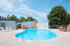 Seasonal outdoor pool