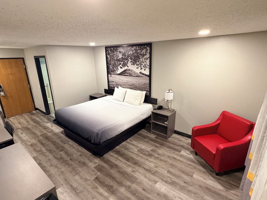 Standard Room, 1 King Bed | Desk, laptop workspace, blackout drapes, iron/ironing board