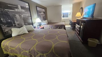 2 Doubles/Nsmk | Desk, free WiFi, bed sheets