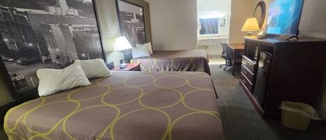 2 Doubles/Nsmk | Desk, free WiFi, bed sheets