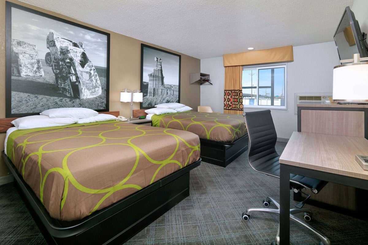 In-room safe, desk, laptop workspace, blackout drapes