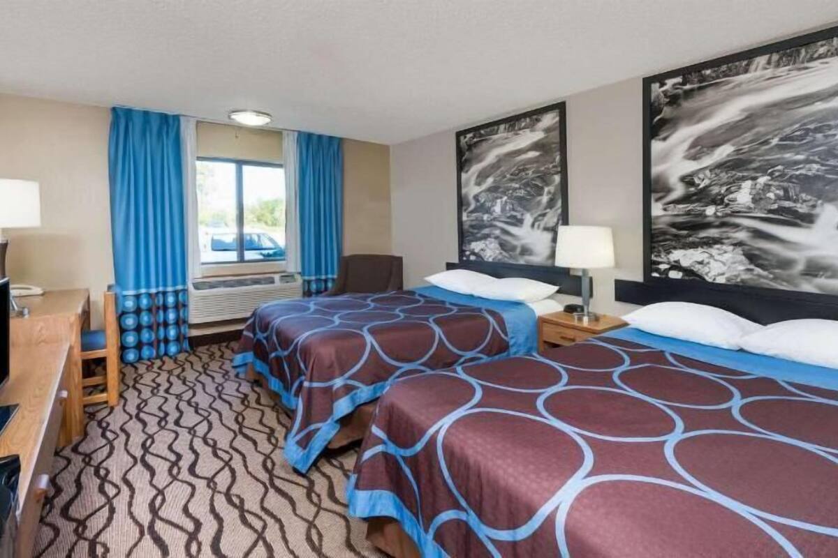 In-room safe, desk, iron/ironing board, free cribs/infant beds