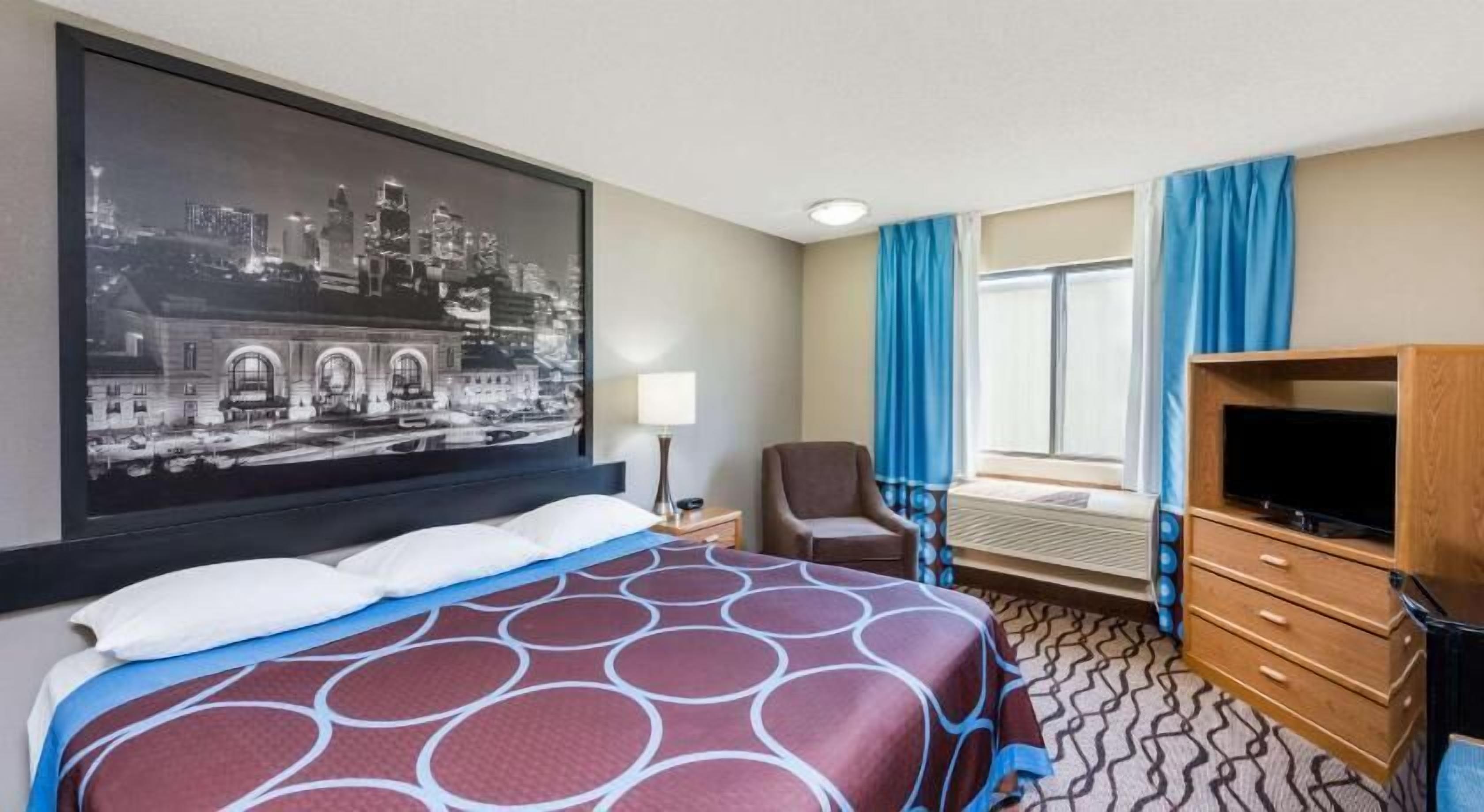 In-room safe, desk, iron/ironing board, free cribs/infant beds