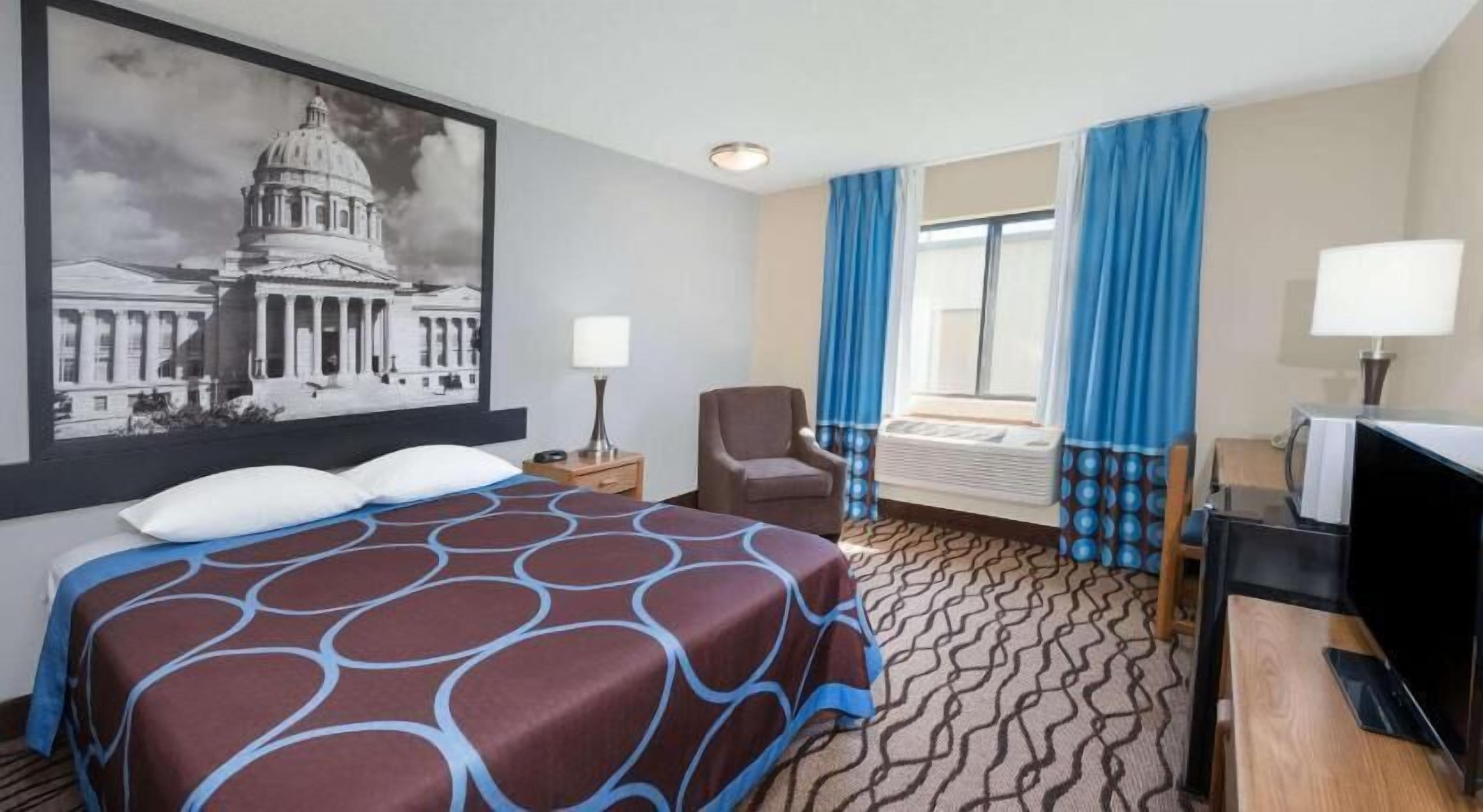 In-room safe, desk, iron/ironing board, free cribs/infant beds