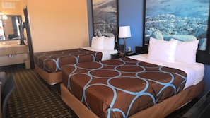 書桌、筆電工作空間、熨斗/熨衣板、免費無線上網