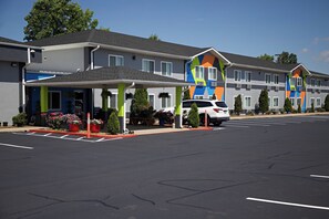 Fachada de la propiedad