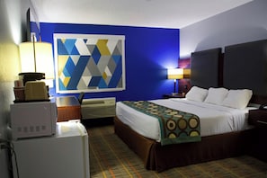 Premium Room, 1 King Bed, Accessible, Non Smoking | Premium bedding, pillowtop beds, desk, laptop workspace