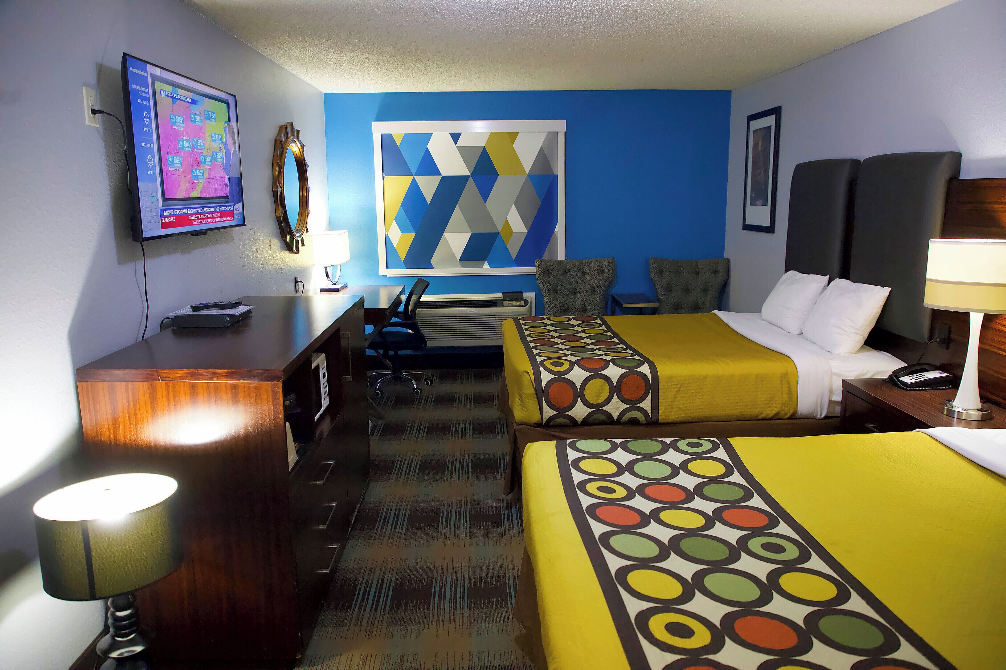 Standard-Doppelzimmer, 2 Queen-Betten, Nichtraucher, Haustiere gestattet