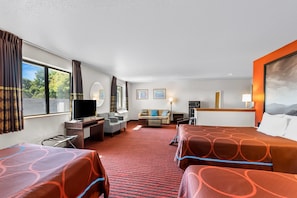 In-room safe, desk, iron/ironing board, free WiFi